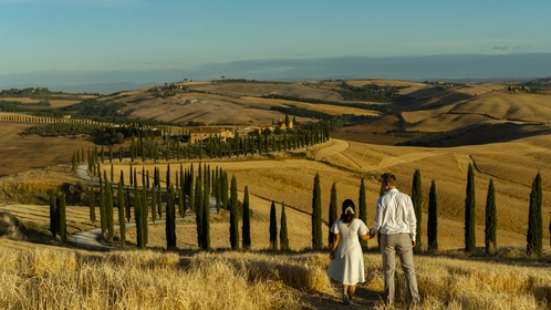 discusstomorrow founders looking over the tuscany hills